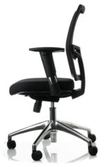 Bureaustoel Pro01 (Air01) met arml. zwart - Afbeelding 3