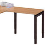 Aanbouwtafel Q-bic 80x60cm (1 zijde poten) - Afbeelding 4