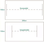 Bureau- vergadertafel - Afbeelding 2