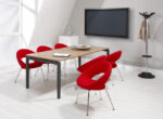Bureau- vergadertafel  Q-Bic Antra 200x100cm - Afbeelding 3