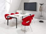 Bureau- vergadertafel  Q-Bic Antra 200x100cm - Afbeelding 4