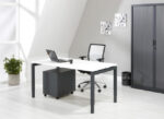 Vrijstaande bureautafel Q-Bic Antra 60x80cm - Afbeelding 4