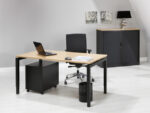 Bureautafel Q-Bic Black 120x80cm - Afbeelding 3