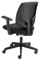 Bureaustoel model 819, zwart gestoffeerd - Afbeelding 2
