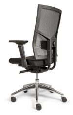 Bureaustoel Edition zwart stof / zwart mesh - Afbeelding 4
