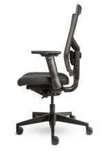 Bureaustoel Edition zwart stof / zwart mesh - Afbeelding 7