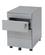 Rolblok 3-laden en pennenlade aluminium - Afbeelding 3