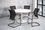 Ronde vergadertafel Ø120cm - Afbeelding 3