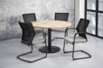 Ronde vergadertafel Ø120cm - Afbeelding 4