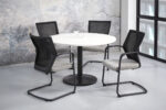 Ronde vergadertafel Ø120cm - Afbeelding 5