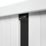 Roldeurkast "Elegance" 72x80x43cm + 1 legbord - Afbeelding 3