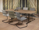 Vergadertafel Teezz 240x120cm Deens ovaal - Afbeelding 5