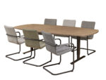 Vergadertafel Teezz 240x120cm Deens ovaal - Afbeelding 4