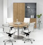 Ronde vergadertafel Teezz 120cm