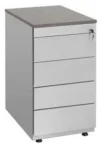 Ladeblok met 4 lades (incl. pennenlade)