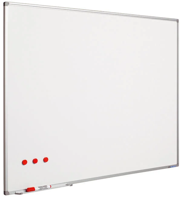 129_1.webp Whitebord 46 x 60cm wit geëmailleerd staal - Afbeelding 1