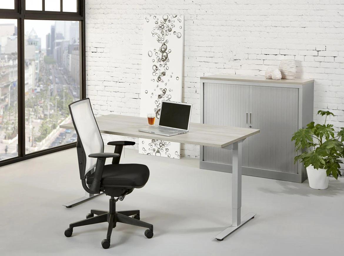 20140208-02_zilver_1.webp Bureau Teezz 120x80cm - Afbeelding 1