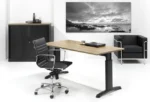 Bureautafel "Work" 80 x 80cm - Afbeelding 4