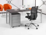 Bureautafel Q-bic  80x80cm - Afbeelding 2