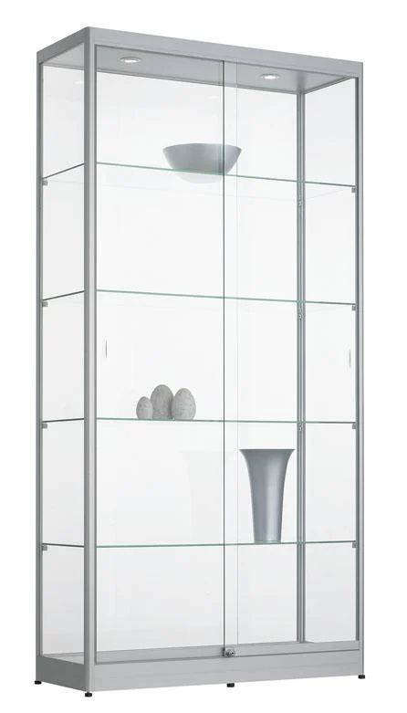 423_1.webp Vitrinekast 200x100x40cm - Afbeelding 1