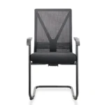 Slede vergaderstoel met mesh rug - Afbeelding 2