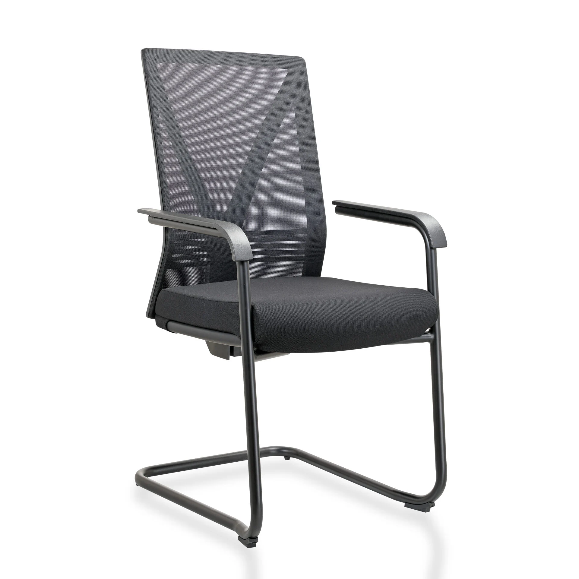 642mz-2.webp Slede vergaderstoel met mesh rug - Afbeelding 1