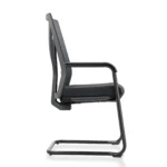 Slede vergaderstoel met mesh rug - Afbeelding 4