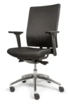 Bureaustoel Edition comfort zwart stof