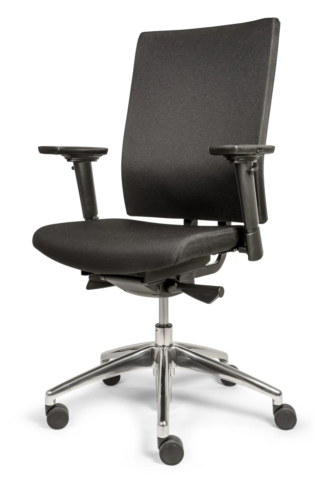 78720edition20comfort20alu1.webp Bureaustoel Edition comfort zwart stof - Afbeelding 1