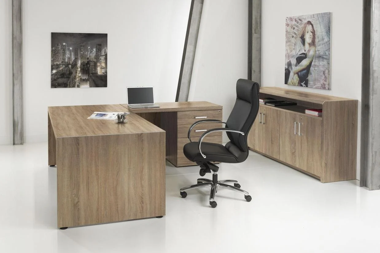 CA219216R.1.webp L-Bureau Manage-it 210x210cm + ladeblok - Afbeelding 1