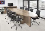 Manage-it ovale tafel 420x138cm