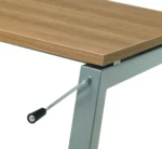Slingerbureau model Q-bic 140x80cm - Afbeelding 7