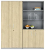 2x draaideurkast van 200x90x42cm - Afbeelding 3