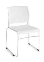Design zaalstoel 804 zwart/wit - Afbeelding 2