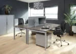 Bureau- vergadertafel Q-bic 200x100cm - Afbeelding 3