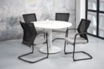 Ronde vergadertafel Ø120cm - Afbeelding 3