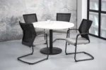Ronde vergadertafel Ø120cm - Afbeelding 5
