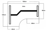Zit/sta Wing Premium elektrisch 160x120 cm - Afbeelding 4