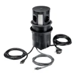 Pop Up inbouwunit 120mm voor elektra