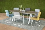 Vergadertafel 'V-leg' Ellips 220x110cm - Afbeelding 3