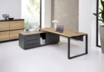Cube directie bureau 224x180cm - Afbeelding 2