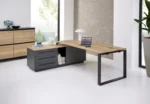 Cube directie bureau 224x180cm - Afbeelding 3