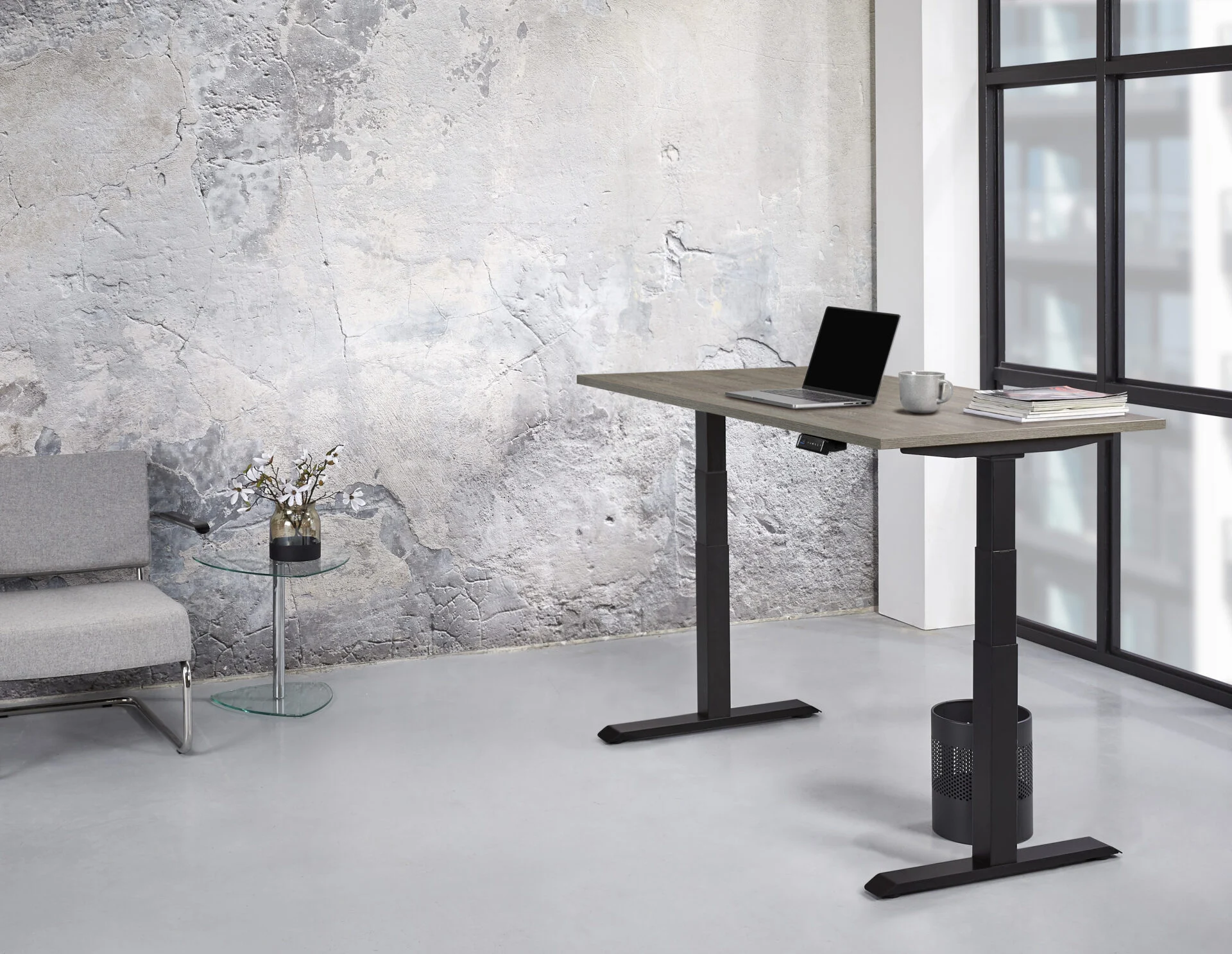 hr_zf3zlo_hoog_ret_3.webp Zit/sta Premium elektrisch 180x80cm - Afbeelding 1