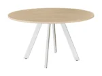 Ronde vergadertafel 120 cm Spin - Afbeelding 5