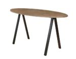Bartafel 'V-leg' Ellips hoog 220x110cm - Afbeelding 6