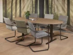 Vergadertafel Teezz 220X110cm Ellips - Afbeelding 2