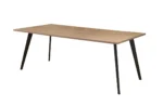 Vergadertafel Real recht 180x80 cm