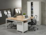 Bureau- vergadertafel Q-bic 160x160cm - Afbeelding 4