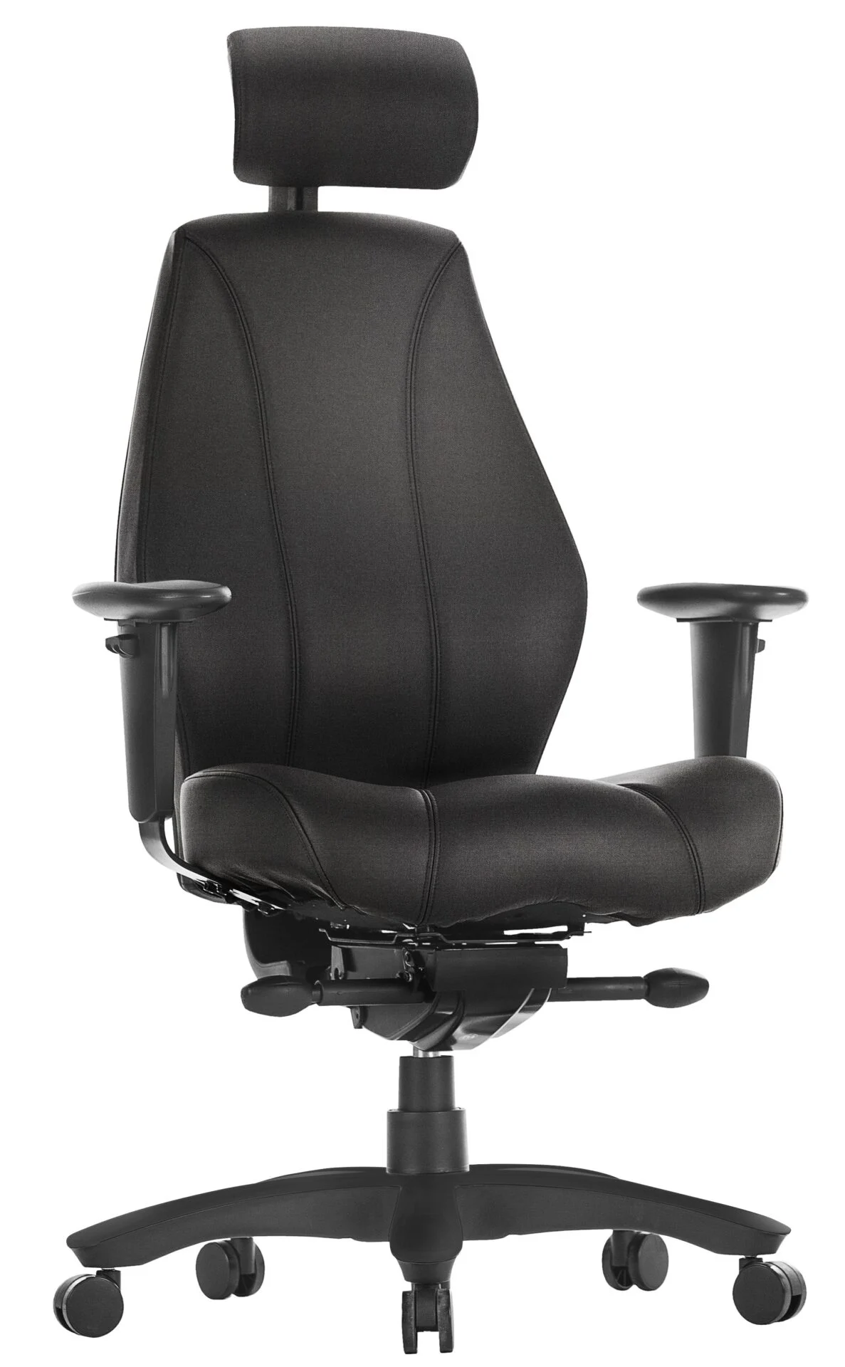 raptorh2_stofert.webp Raptor heavy duty 24uurs bureaustoel stof - Afbeelding 1