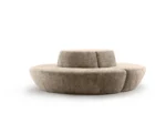 Modulaire loungebank set bol - Afbeelding 3